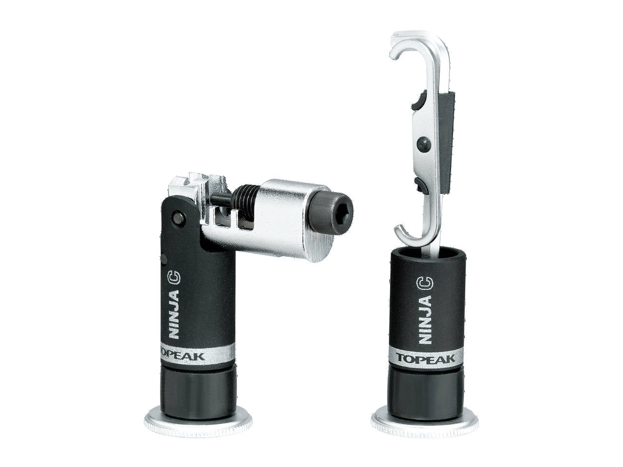 TIL KJEDET: Topeak Ninja Chain tool lagres også i styret. Topeak Ninja chain tool