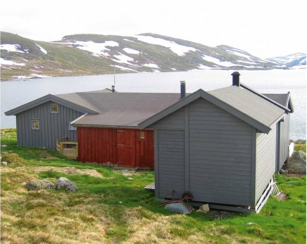 Bossbu er et av de fineste stedene i Kristiansand og Opplands Turistforenings turstinett. Hytta er fra 1927 og har 34 sengeplasser. Foto: DNT Sør Njardarheim-DNT-Sør-3