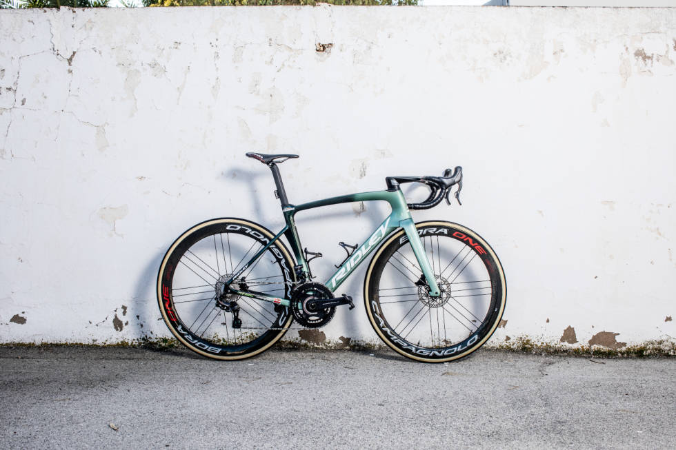 DEGENKOLBS: Tyskeren har kanskje det mest spenstige designet, på sin Noah Fast. FOTO: Face Peeters Noah Fast Disc John Degenkolb - Copyright FacePeeters_1