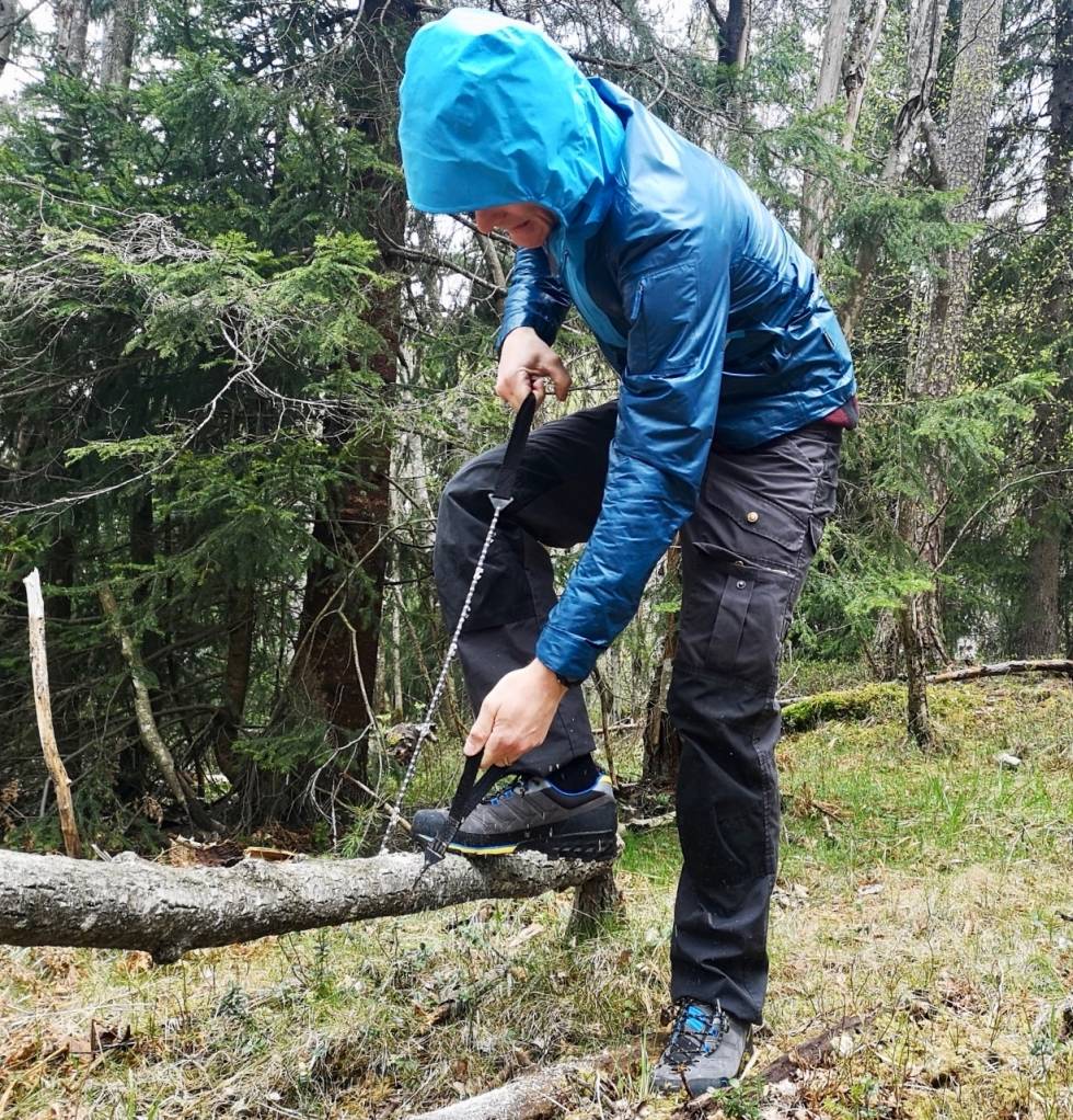ALENE: Sagen kan brukes alene eller i par. Foto: Gunhild Aaslie Soldal Nordic Pocket Saw