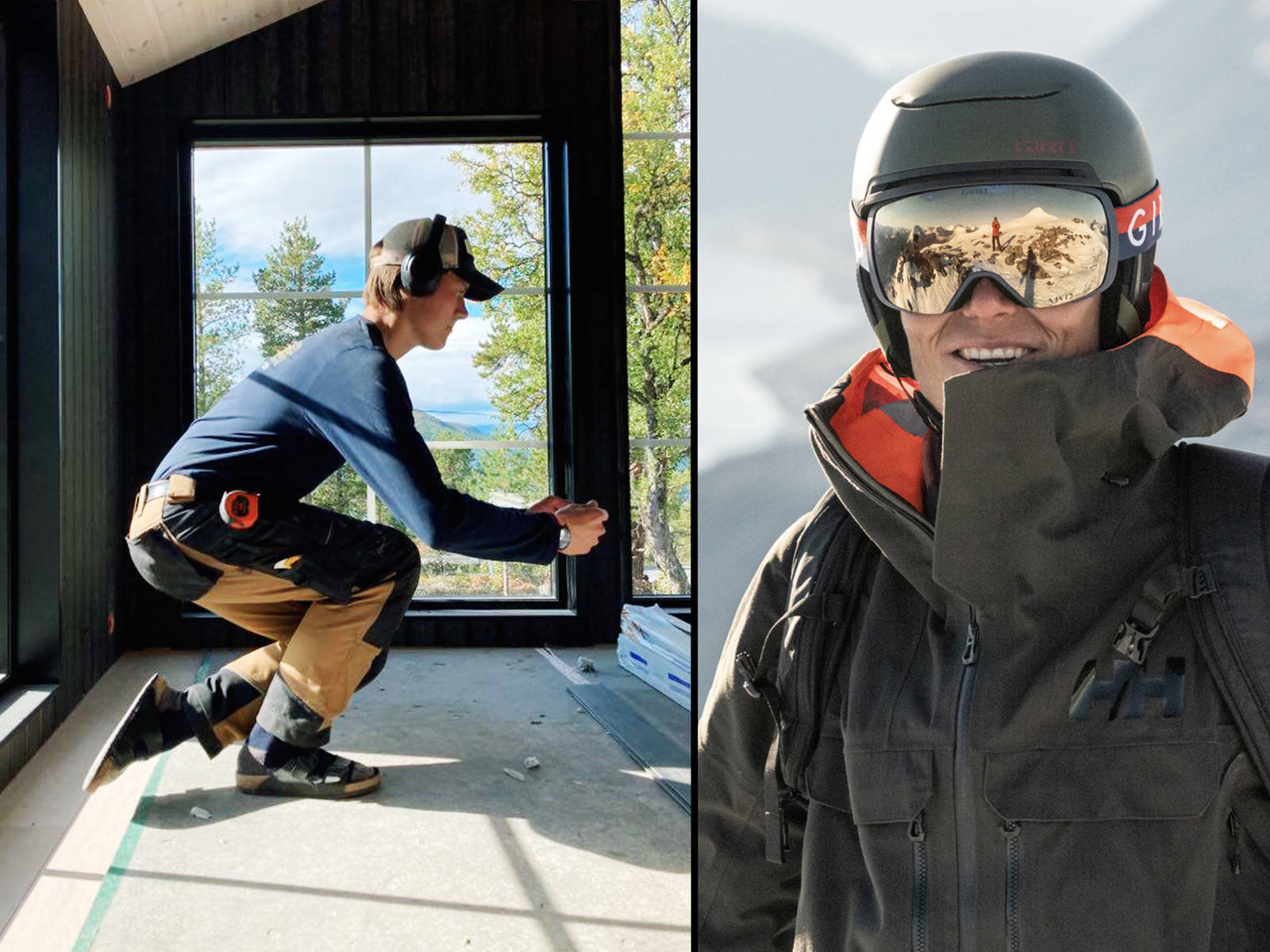 ØYSTEIN AASHEIM: Plutselig og når som helst er det passende med et par enfots knebøy. Bilde: Privat / Christian Nerdrum ØYSTEIN AASHEIM: Plutselig og når som helst er det passende med et par enfots knebøy. Bilde: Privat / Christian Nerdrum