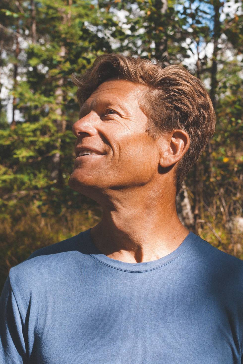 ARRANGØR: Ola Bustad trives godt med flytstier som både løper og syklist. 12. september er han speaker. Foto: Gunhild Aaslie Soldal ola bustad