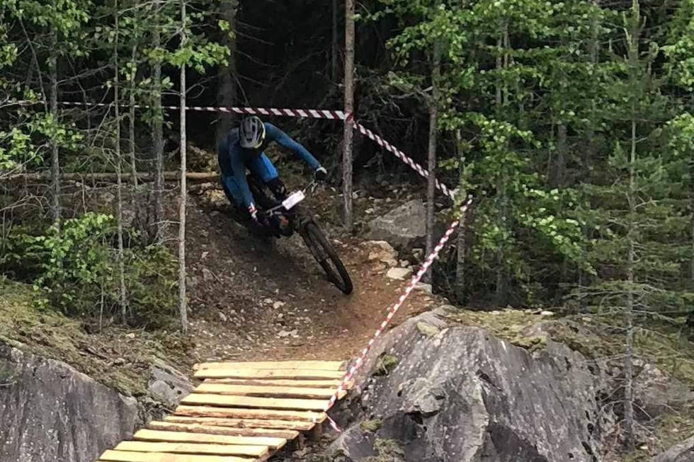 Ola Jåvold Landmark slo Zakka på TraktorLand Enduro. Foto: Kjersti Jåvold Landmark Ola Jåvold Landmark vant TraktorLand Enduro