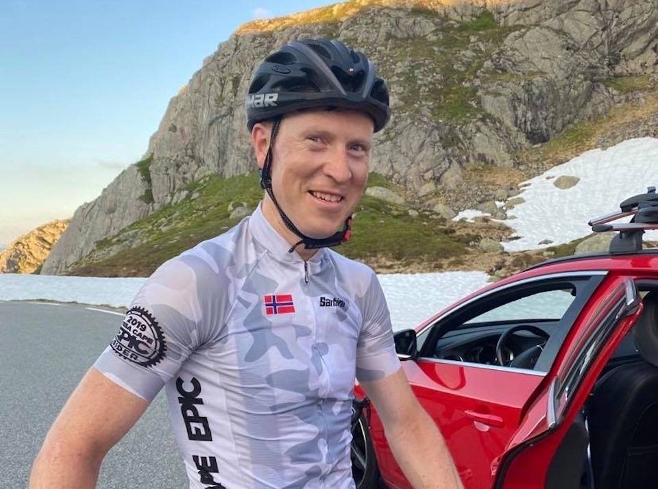 HJELPERYTTER: Olav Tu Husveg, alias KOM Olav. Foto: Jostein Mæland Hjelperytter Olav Tu Husveg