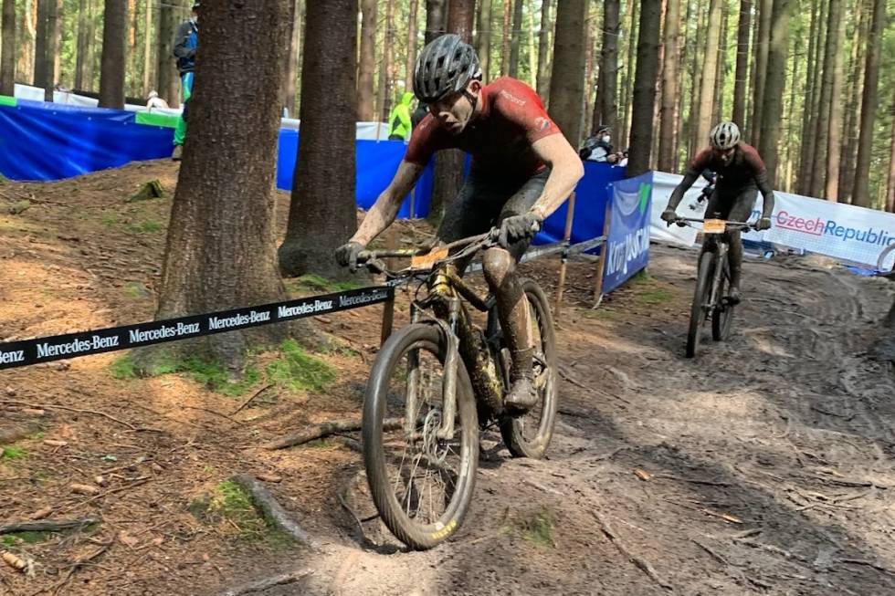GALSKAP: Landslagssjefen karakteriserer løpet til Ole Sigurd Rekdahl som "nesten galskap". Verdenscupdebutanten plukket 108 plasser på et kvarter. Foto: Eddy Knudsen Storsæter Ole Sigurd Rekdahl verdenscup Nove Mesto