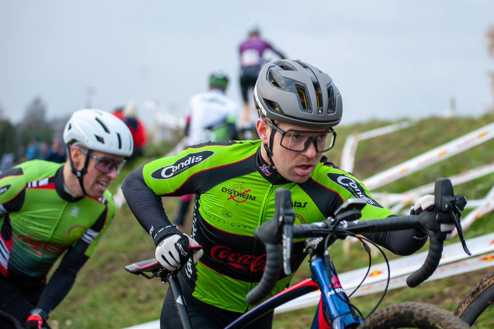 SYKKELLØP: Løpebakker er et klassisk innslag i kross. Foto: Audun Morgestad Superpokal Voldsløkka 2019 i bilder 4