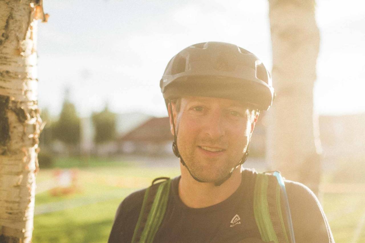 FØRSTE GANG PÅ FESTIVAL: Karl Henrik Olsen tok turen til Oppdal Sykkelfestival fra Trondheim. Foto: Kristoffer H. Kippernes oppdal sykkelfestival