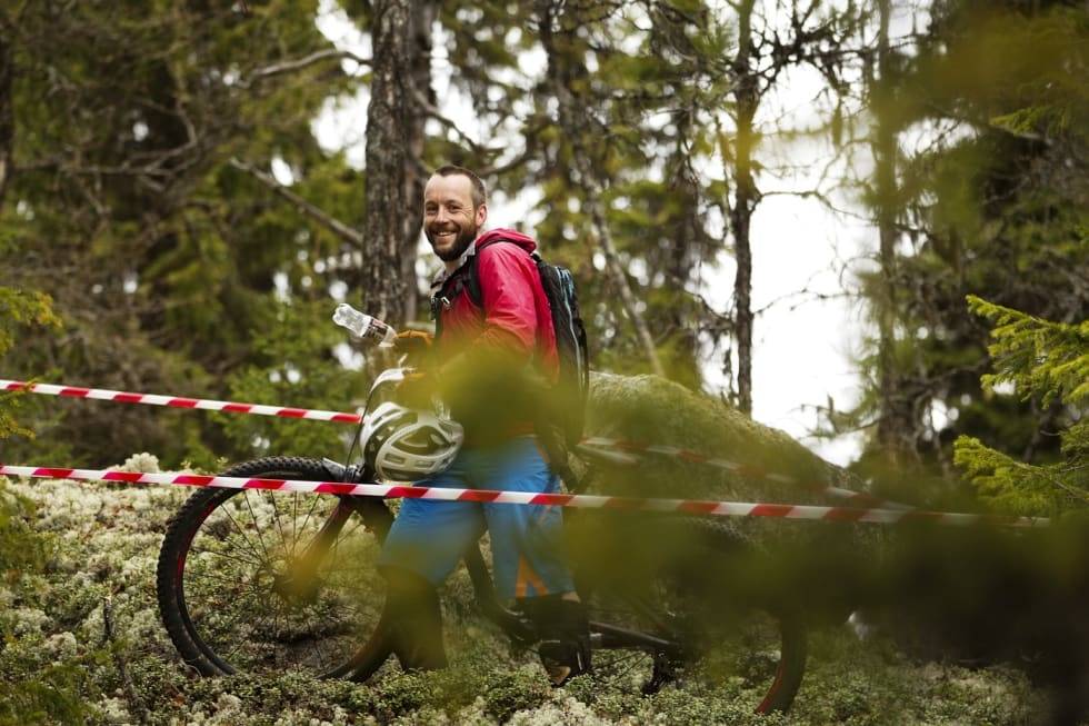 ENTUSIAST: Ove Grøndal har vært med å drive 80/20 enduro-serien helt fra begynnelsen.Foto: Kristoffer H. Kippernes ove-80-20-enduro