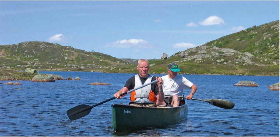 Padling på Monsvatnet. Foto: Harald Flå Padling-på-Monsvatnet-Harald-Flå-3