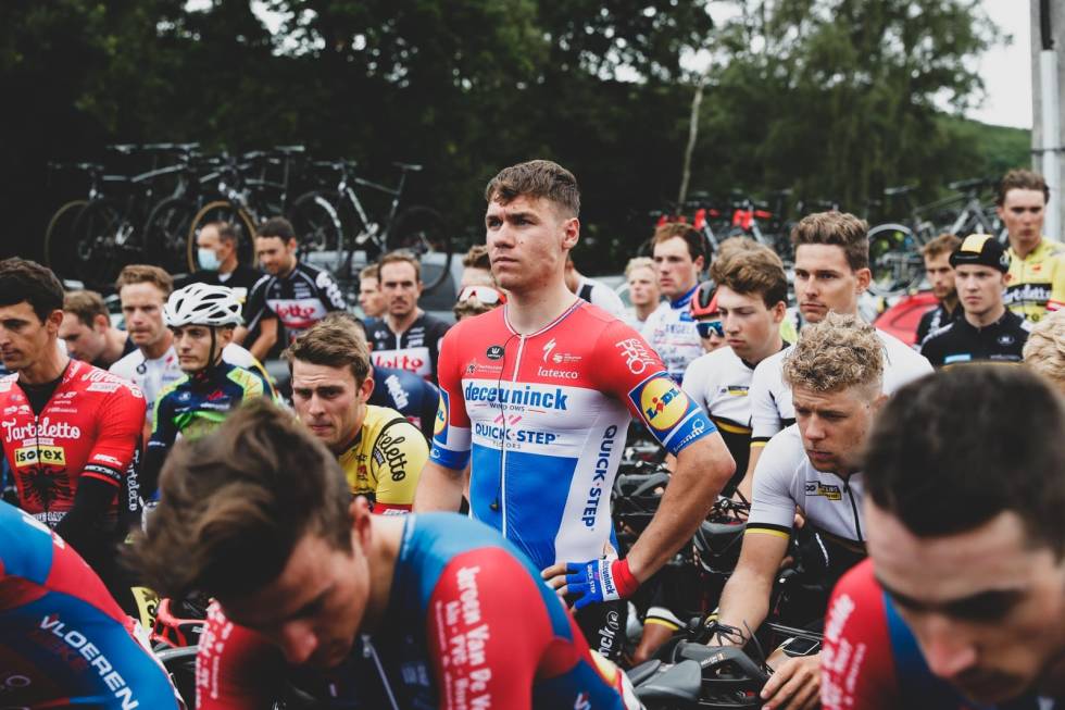 MISTET STJERNERYTTER: Fabio Jakobsen er ute i lang tid, og Patrick Lefevere har to søksmål gående for å få erstatning. Foto: Cor Vos. Fabio Jakobsen