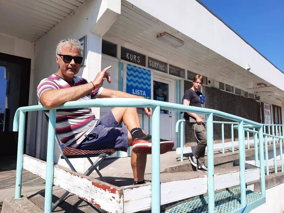 LOKAL: Per Christian Brodschöll er bosatt på Lista og har engasjert seg i vannsportmiljøet her over en årrekke. Bilde: Privat LOKAL: Per Christian Brodschöll er bosatt på Lista og har engasjert seg i vannsportmiljøet her over en årrekke. Bilde: Privat