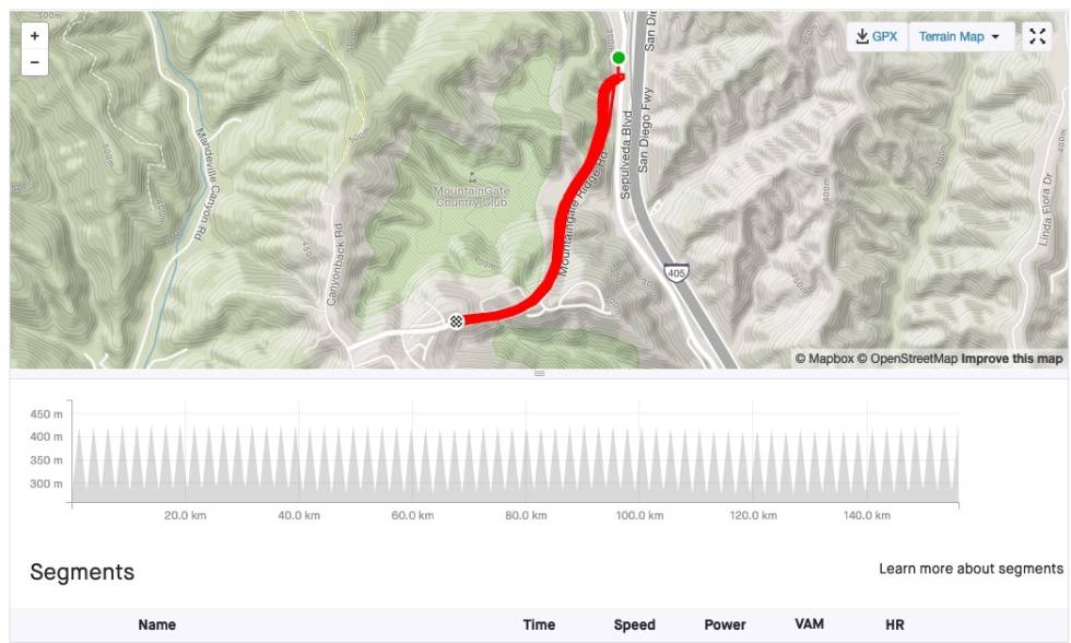 SOLID: 54 ganger opp og ned en bakke på 130 høydemeter var det som skulle til for å sette verdensrekord i everesting: Skjermdump, Strava. SOLID: 54 ganger opp og ned en bakke på 130 høydemeter var det som skulle til for å sette verdensrekord i everesting: Skjermdump, Strava.