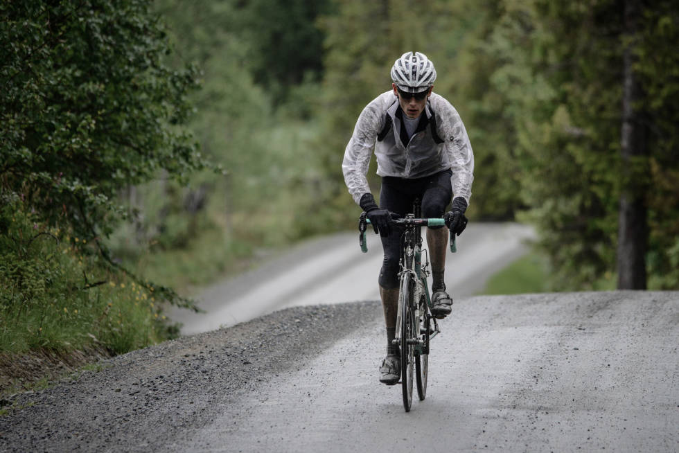 HARDØKT: Kjør de første regnturene dine som korte turer - eller hardøkter. Da blir regnet veldig sekundært. Foto: Kåre Dehlie Thorstad. regn-6