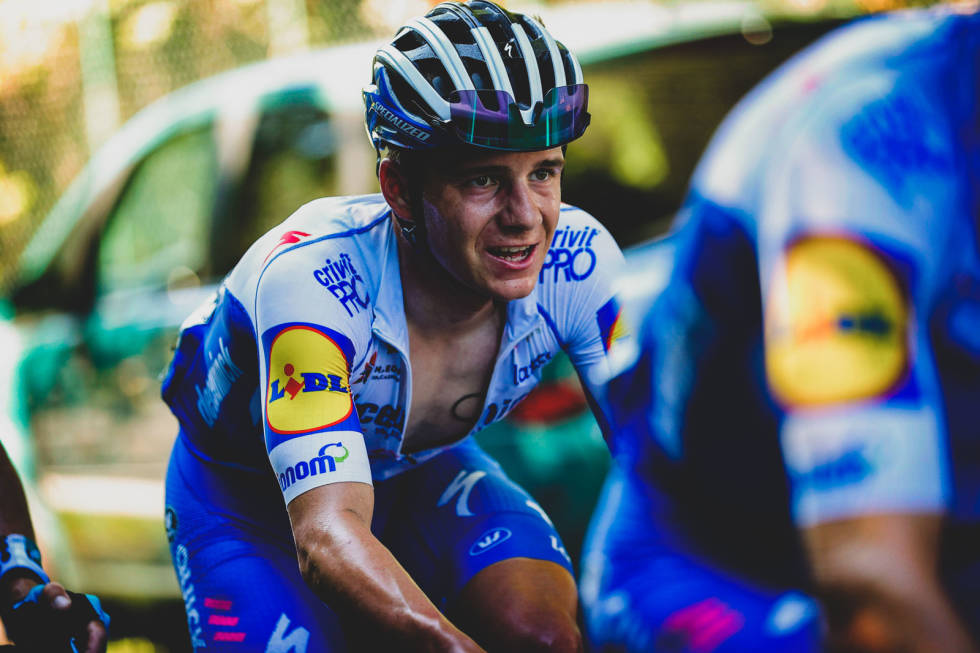 KNALLSESONG: Evenepoel hadde en vanvittig sesong frem til han veltet i Il Lombardia. Foto: Cor Vos. Remco evenepoel il lombardia