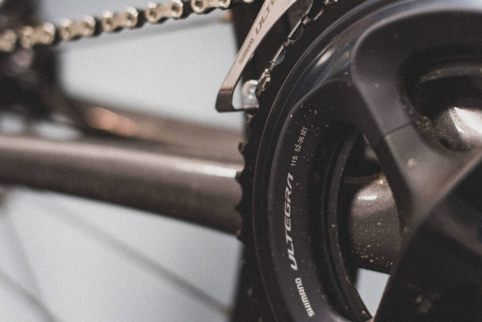 BRA: Semi-kompaktkrank er et godt valg på denne sykkelen. Ridley-Fenix-XXL-13