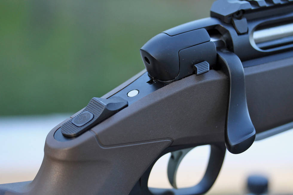 Oppspenner: Monobloc har oppspenner, noe som gir en ekstra trygghet ved jakt. Riflenyhet-Test-Steyr-Monobloc-4
