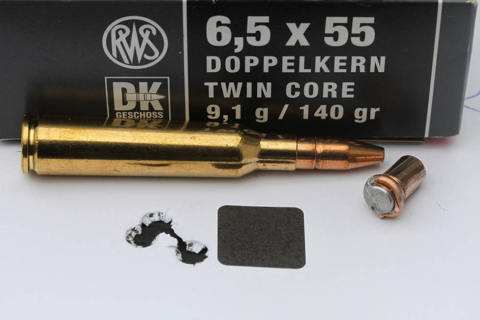 Villsvin-spesialist: Fremre del av kulen gir knall og fall, mens bakre del trenger dypt. Riflepatroner-RWS-5