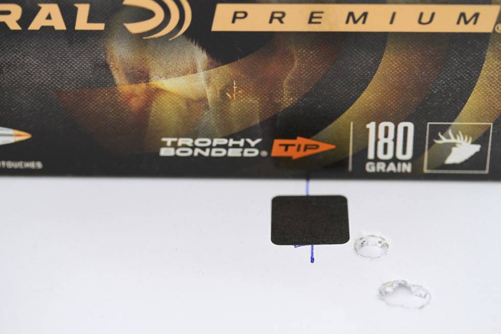 Tikka T3X Superlite: Bestevenn for Superlite var 180 Trophy Bonded Tip. Rifletest-Tikka-TX3-10