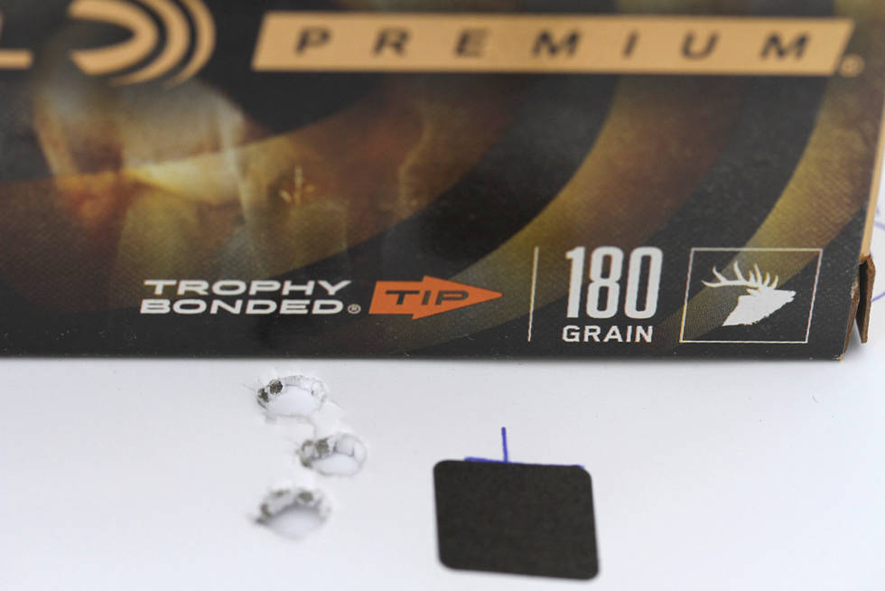 Super Varmint SS: 180 Trophy Bonded Tip var det som gikk best i denne børsa. Rifletest-Tikka-TX3-11