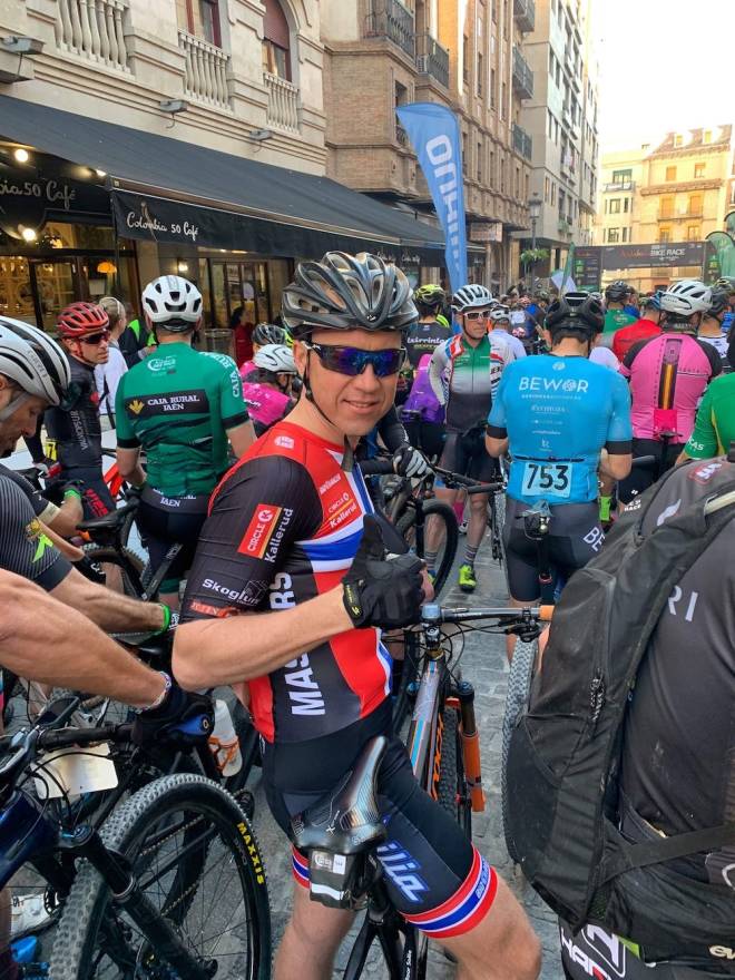 Roar Sollie kom på sjuendeplass i masterklassen på dagens etappe i Andalucia Bike Race 2020 Roar Sollie i Andalucia Bike Race 2020