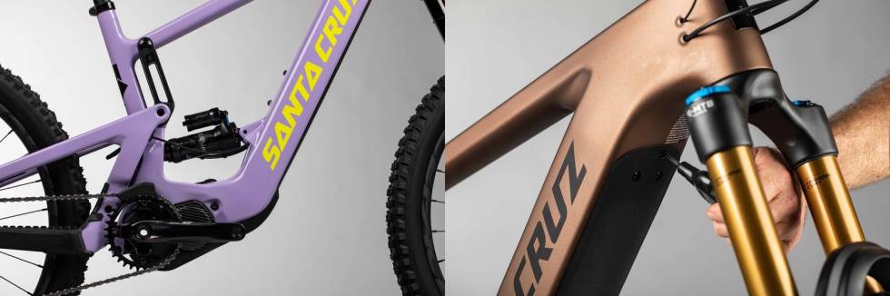 DETALJER: Bullit får den nye EP8-motoren fra Shimano, med stor batterikapasitet og bedre bakkeklaring enn forgjengeren. santa cruz bullit detaljer