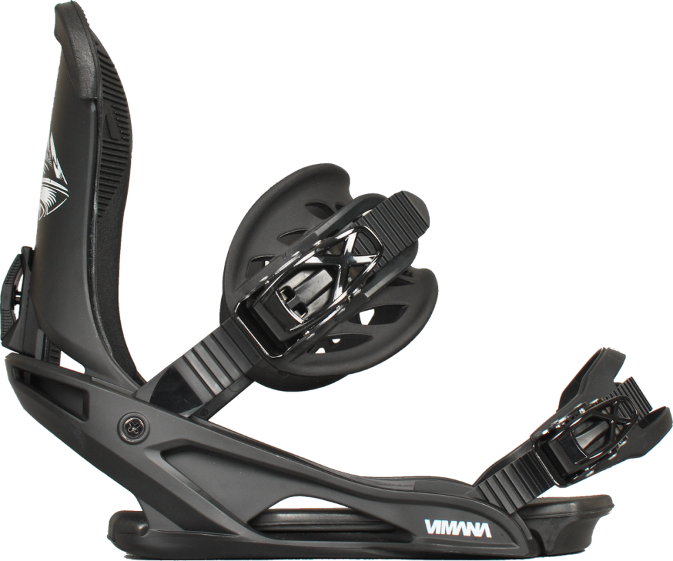BINDINGSLEDDET: Hvis du leter etter de beste bindingene, så må du velge en variant av solide materialer, som urethane. Bindingens jobb er viktig og skal formidle alle dine signaler fra fot til brett. Bilde: Vimana Snowboardbinding