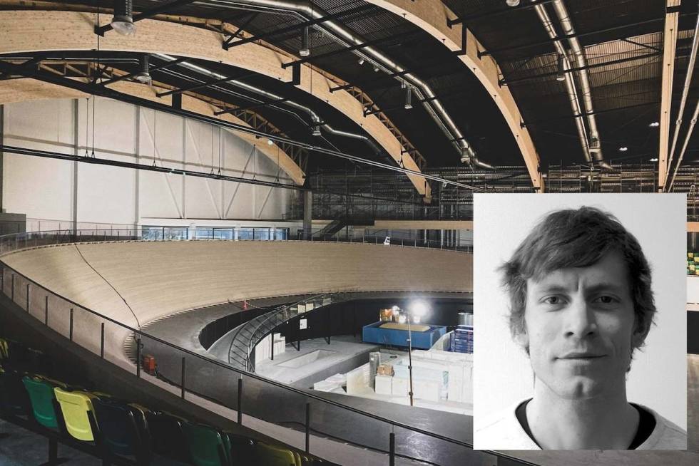 FULLE TIMELISTER: Velodromen er fullbooket i tre år fremover, kan Sebastian Kartfjord fortelle. sebastian-kartfjord