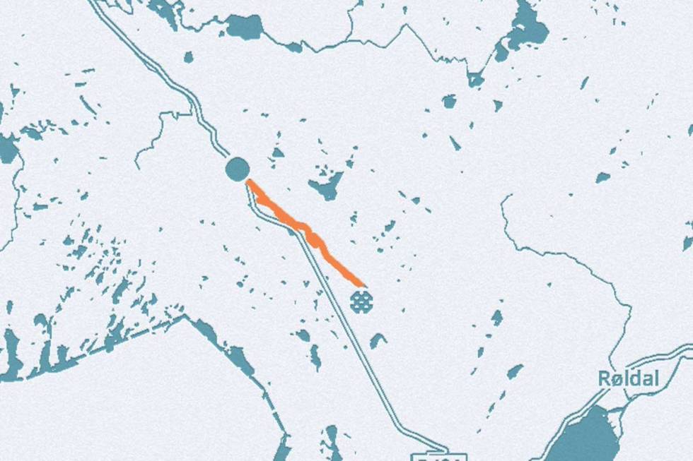 Den fineste sjangeren vei er gamleveien som var der før tunnellen kom. Dette er blant de fremste. Røldal Seljestadjuvet gamleveien sykkel kart