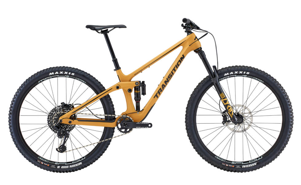 I GUL: GX-modellen kommer i gul eller grå, med toppdempere fra RockShox Transition Sentinel 2020