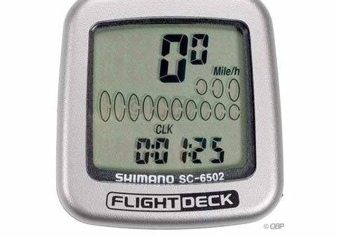AVANSERT: Shimano Flight Deck var stort for datiden - den kunne vise hvilket gir du var i.. Foto: Shimano. shimano flight deck