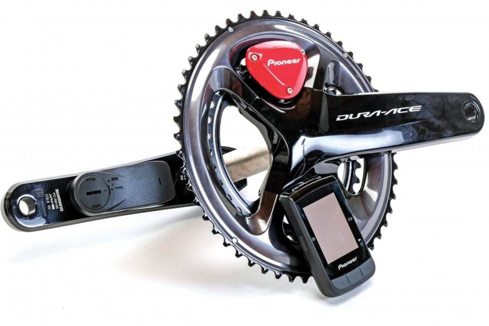 KJØPT OPP: Shimano kjøpte nylig opp watt-avdelingen til Pioneer. wattmåler fra pioneer