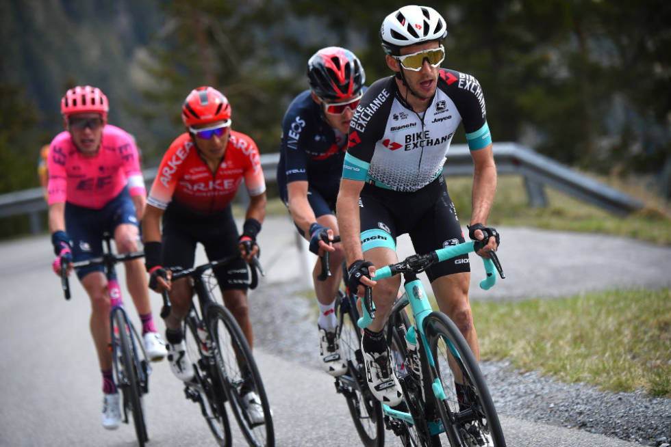 HERJET: Simon Yates viste strålende form foran Giro d'Italia. Foto: Cor Vos simon yates tour of the alps