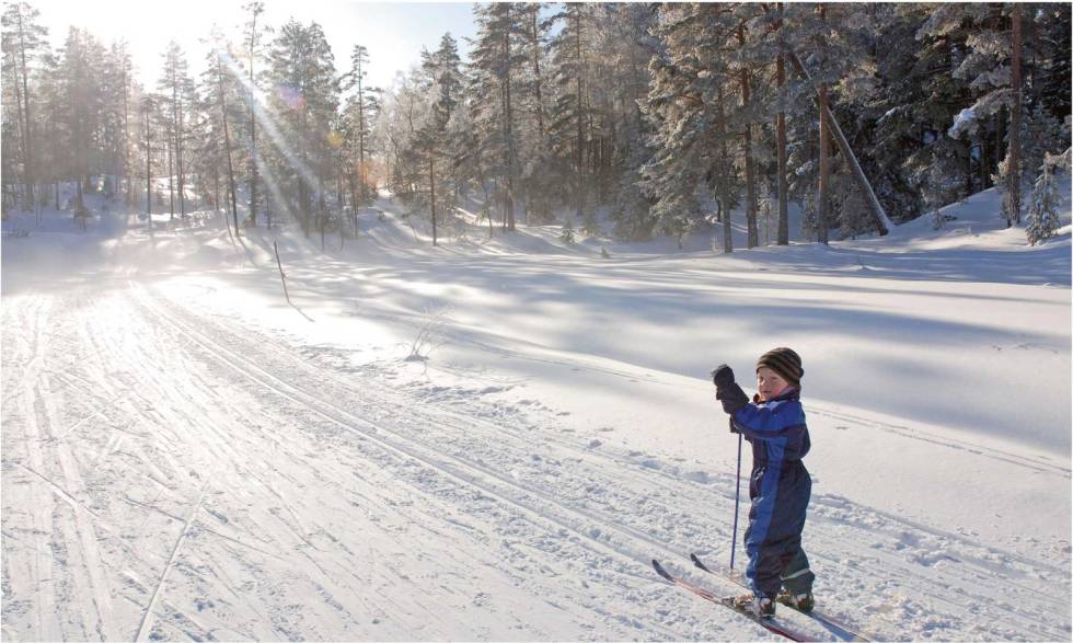 Det er korte og barnevennlige løyper både på Øynaheia og Toplandsheia. Foto: Ann-Kristin Robstad Jørgensen Ski-på-Toplandsheia-og-Øynaheia-Torolf-Kroglund-3