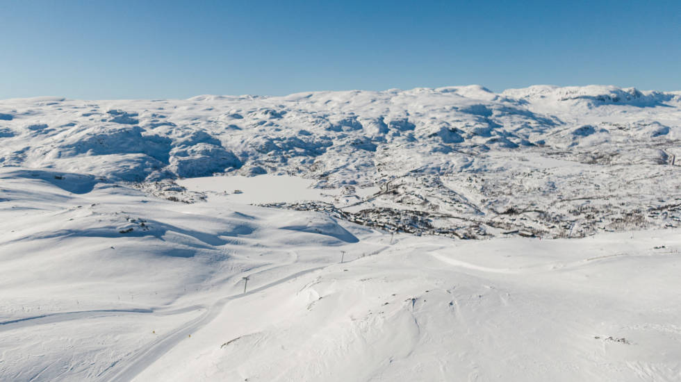HØYFJELL: Det er store områder å ta av på Haukelifjell, hvis du er her på en god dag. Bilde: Christian Nerdrum HØYFJELL: Det er store områder å ta av på Haukelifjell, hvis du er her på en god dag. Bilde: Christian Nerdrum