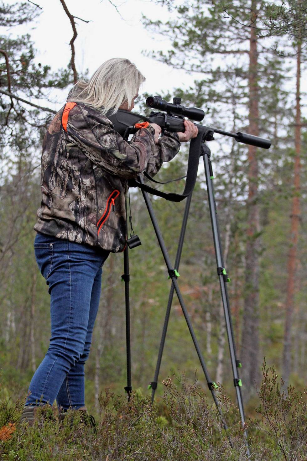 Vugge til grav: Vuggekonstruksjonen til Polecat Steady Rest er meget stødig. Skytestøtter-Rifleskyting-5
