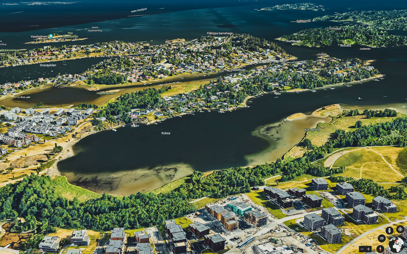 FLERE FINE STEDER: Snarøya er blant de mest populære stedene å padle SUP i Oslo. Årsakene er åpenbare. Snarøya er blant de mest populære stedene å padle SUP i Oslo. Årsakene er åpenbare.