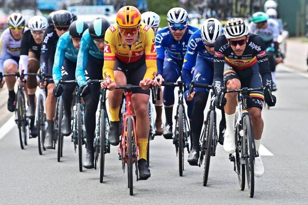 BRUKTE FOR MYE KREFTER: Wærenskjold forteller at han nok burde vært litt mer konservativ i deler av rittet. Foto: Cor Vos søren wærenskjold scheldeprijs