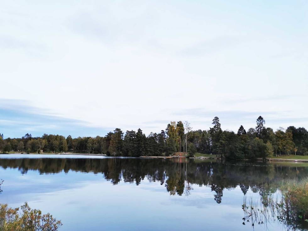 SOGNSVANN: Ett av de mest populære utfartsmålene i hovedstaden. Sognsvann i oslo