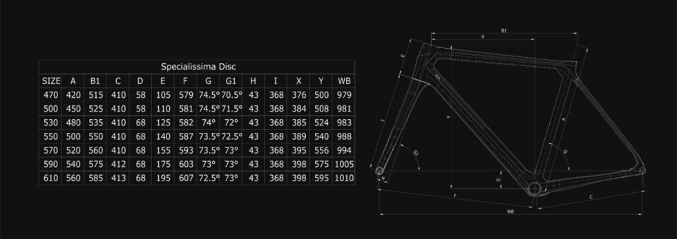 AGGRESSIV: Nye Specialissima har fått samme aggressive geometri som aeromodellen Oltre. bianchi specialissima geometri
