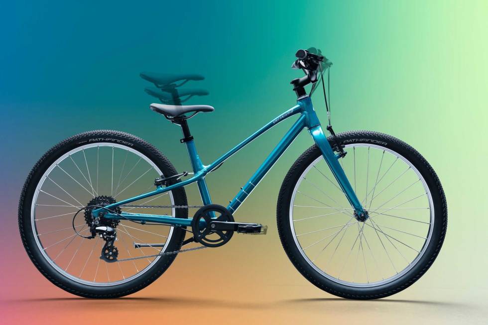 JUSTERINGSMULIGHETER: Specialized Jett har store justeringsmuligheter, slik at barnet kanskje kan ha sykkelen litt lenger. specialized jett barnesykkel 16 20 24