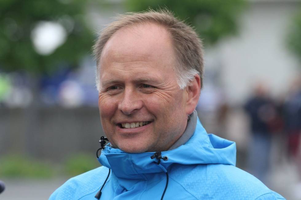 KRISTOFFS TRENER OG STEFAR: Stein Ørn ble etter hvert en for stor belastning rundt landslaget, og ble erklært uønsket foran VM i Bergen. Foto: Simon Zetlitz Nessler stein ørn