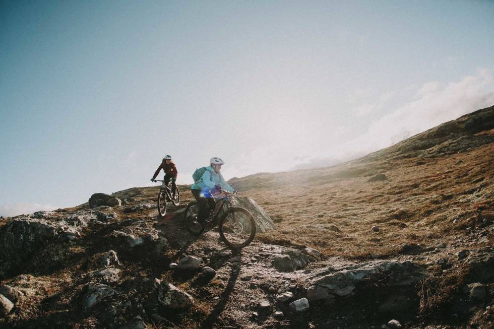 FJELLET: Snaufjellet rundt Røros har mange gode turalternativ for stisyklister.Foto: Kristoffer H. Kippernes stisykling røros