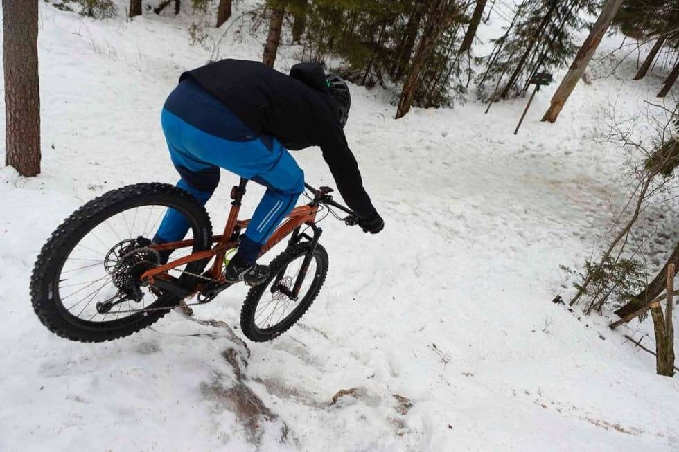 VETTAKOLLEN: Foto: Kristoffer H. Kippernes Her finner du tips til vintersykling i Oslo.