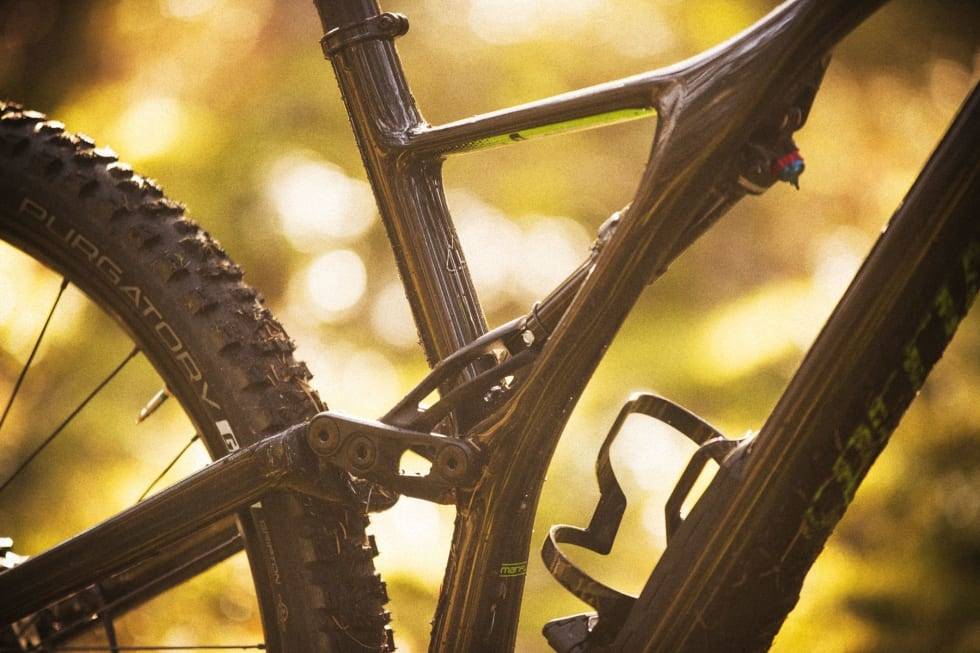 EKSTRA BREDDE: Flere standard-stisykler kommer nå levert med 2,6 tommers brede dekk. Her en Specialized Stumpjumper Store dekk