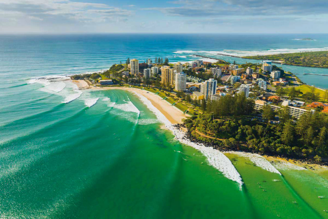 AUSSIENES LENGSTE: Superbank er i Queensland er kjent for å være ekstremt folksom. Ikke uten grunn. Superbank er i Queensland er kjent for å være ekstremt folksom. Ikke uten grunn.