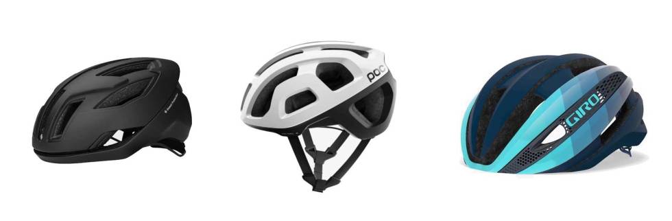 Sweet Falconer, Poc Octal X og Giro Synthe er alle godt egnet til allsidig sykling. sykkelhjelm terrengsykling