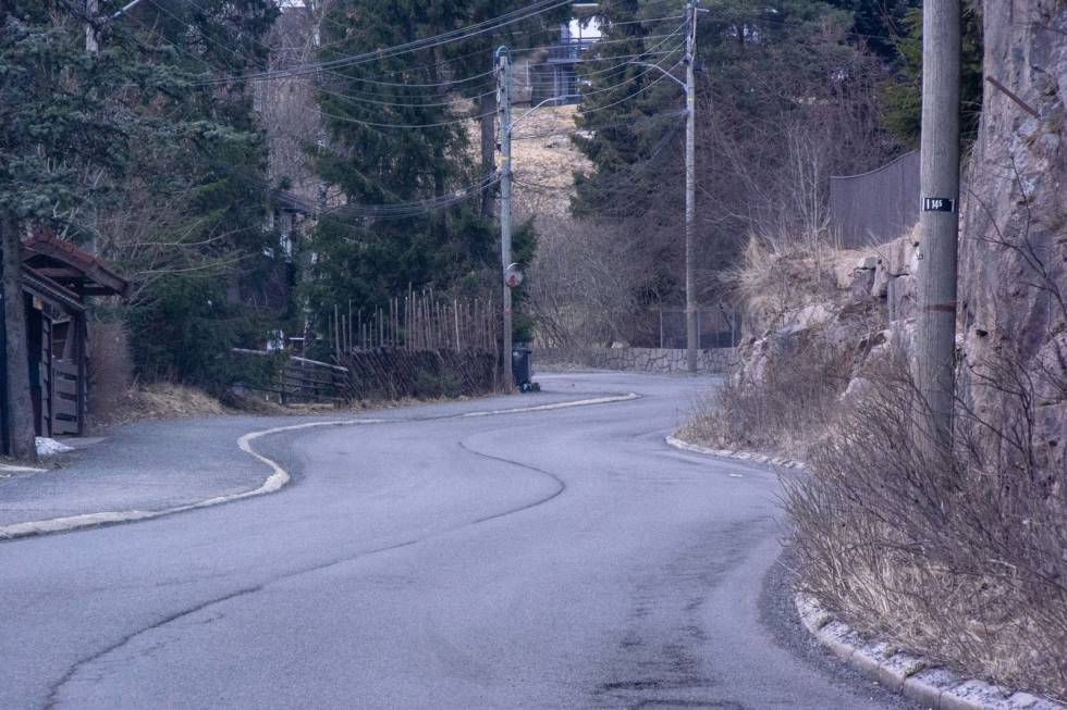 FIN FLATE: Velger du denne ruta får du også med et par svingete flatstrekker på ruta. Sykle tryvann