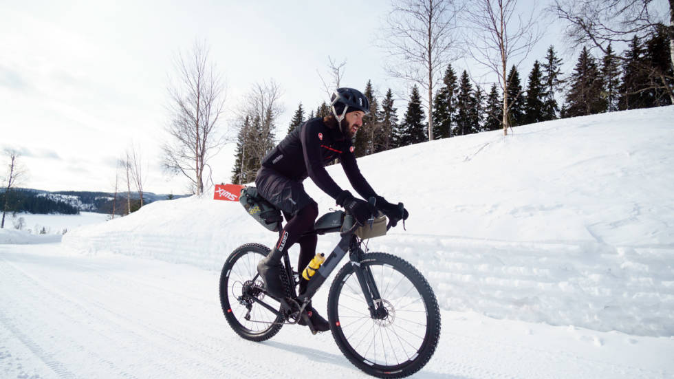 KORT LANGTUR: Brunkollen har god suppe på tirsdager og onsdager. sykkel nordmarka vinter