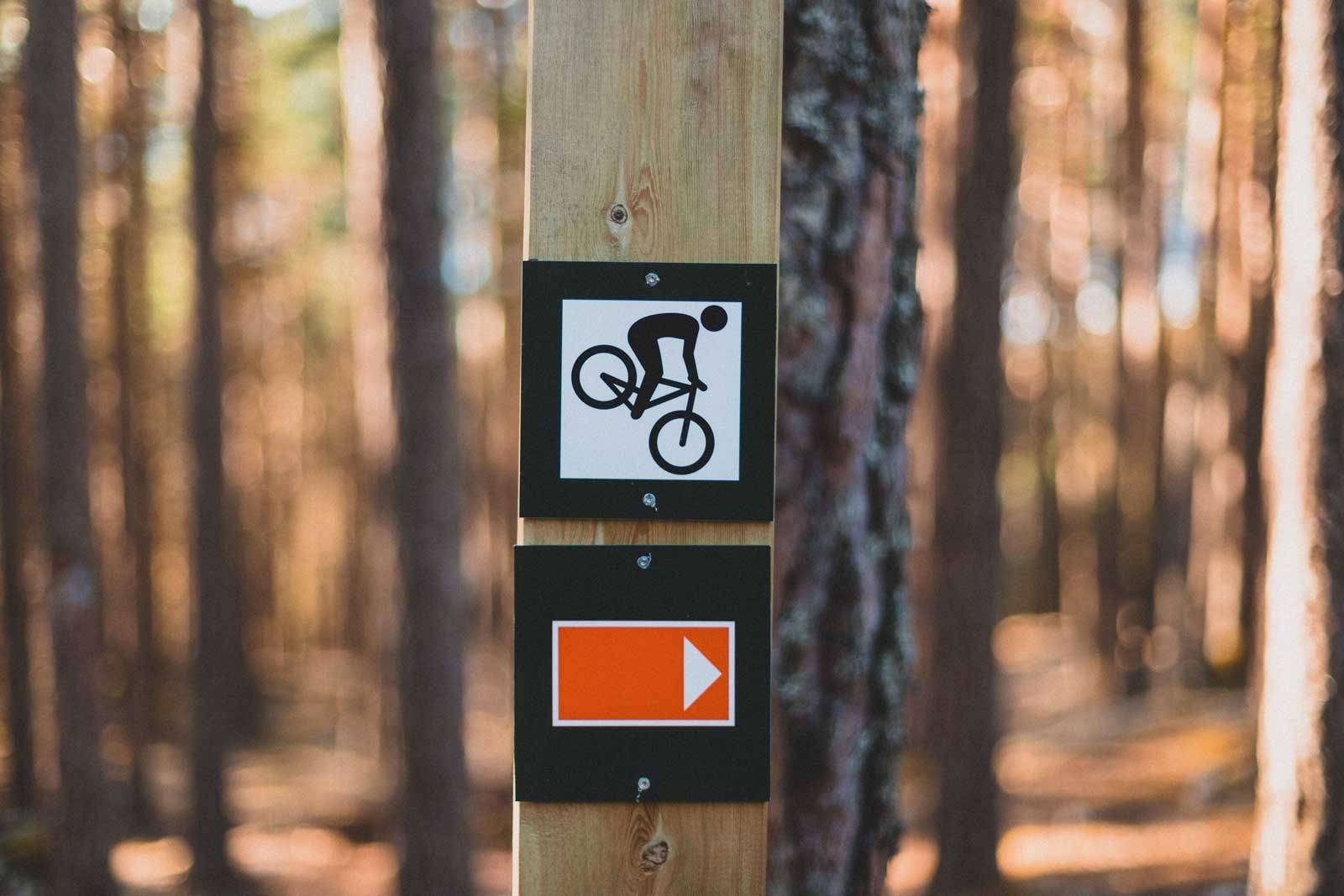 TILRETTELEGGING: De siste årene har stiene i Nesbyen sett en økt grad av tilrettelegging, både i form av bygging, utbedring og skilting av stier. Terrengsykkel-Nesbyen-3