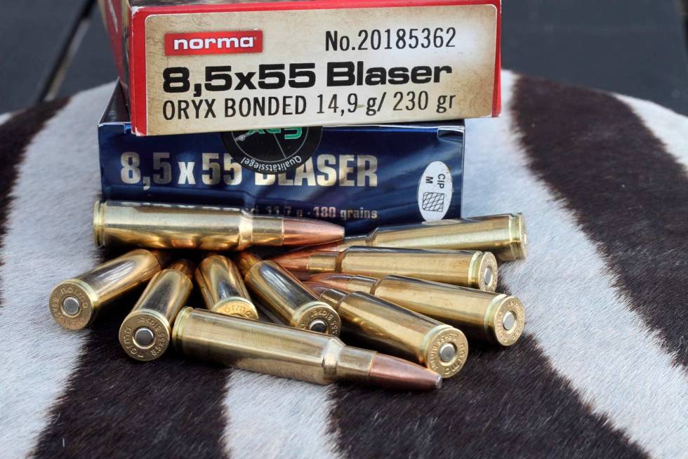 Tiltalende: Det nye kaliberet gir gode samlinger og bør apellere iallfall til Blaser-eierne. Test-av-8,5-x-55-Blaser-5